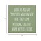 Knotty Pine Rustic Humor Wood Sign 7x7 w/ Routed Slot Hanging